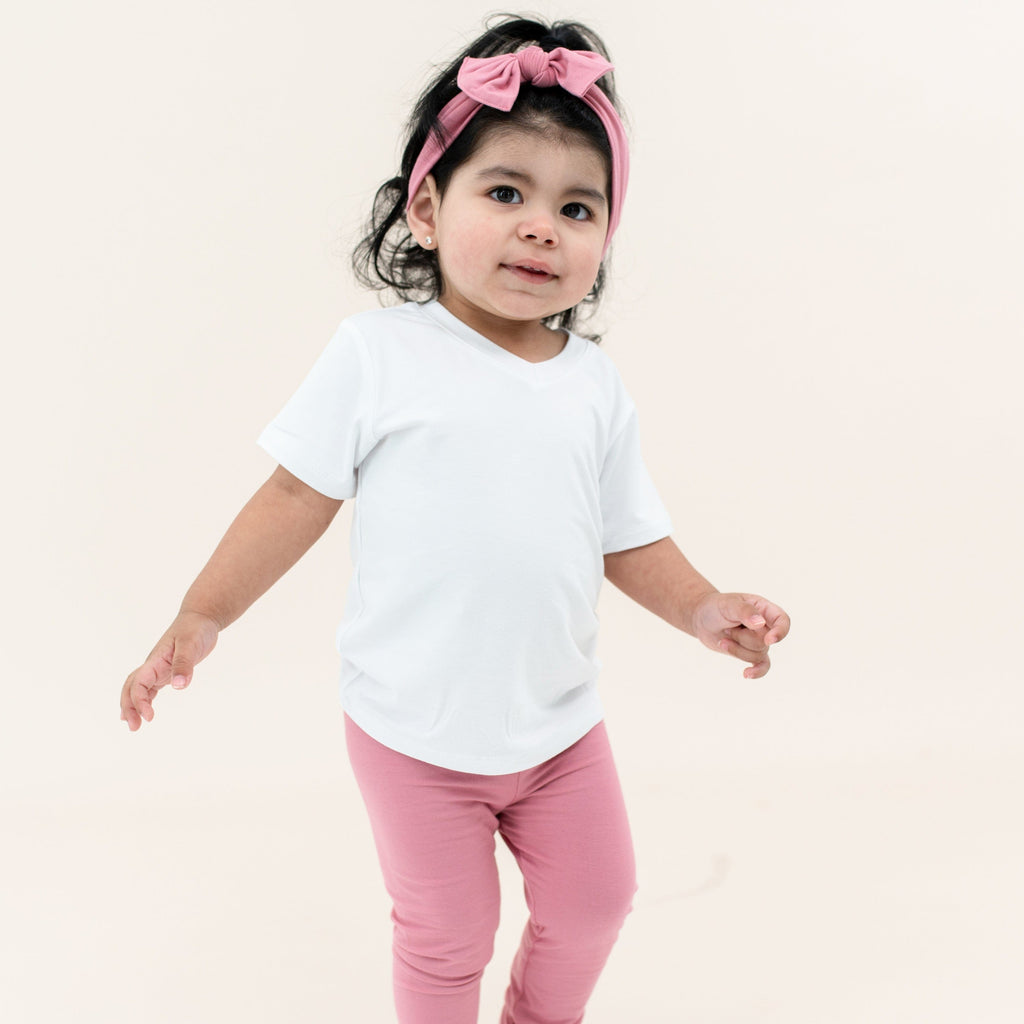 Toddler Leggings in Apple Blossom